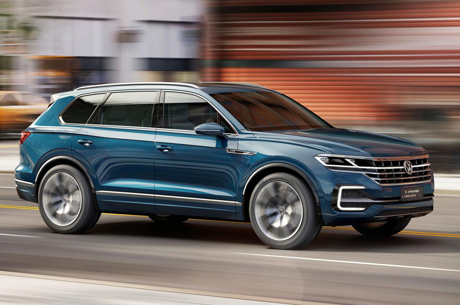 New Volkswagen T-Prime Concept GTE previews next Touareg SUV New Volkswagen T-Prime Concept GTE previews next Touareg SUV