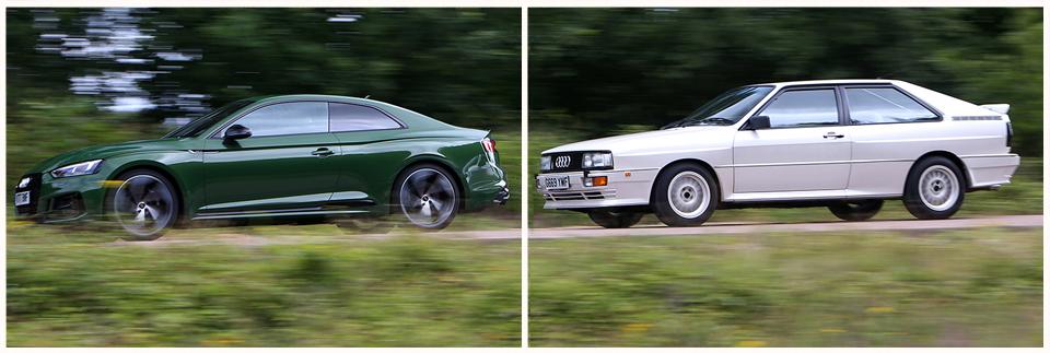New Audi RS5 vs Audi Quattro New Audi RS5 vs Audi Quattro