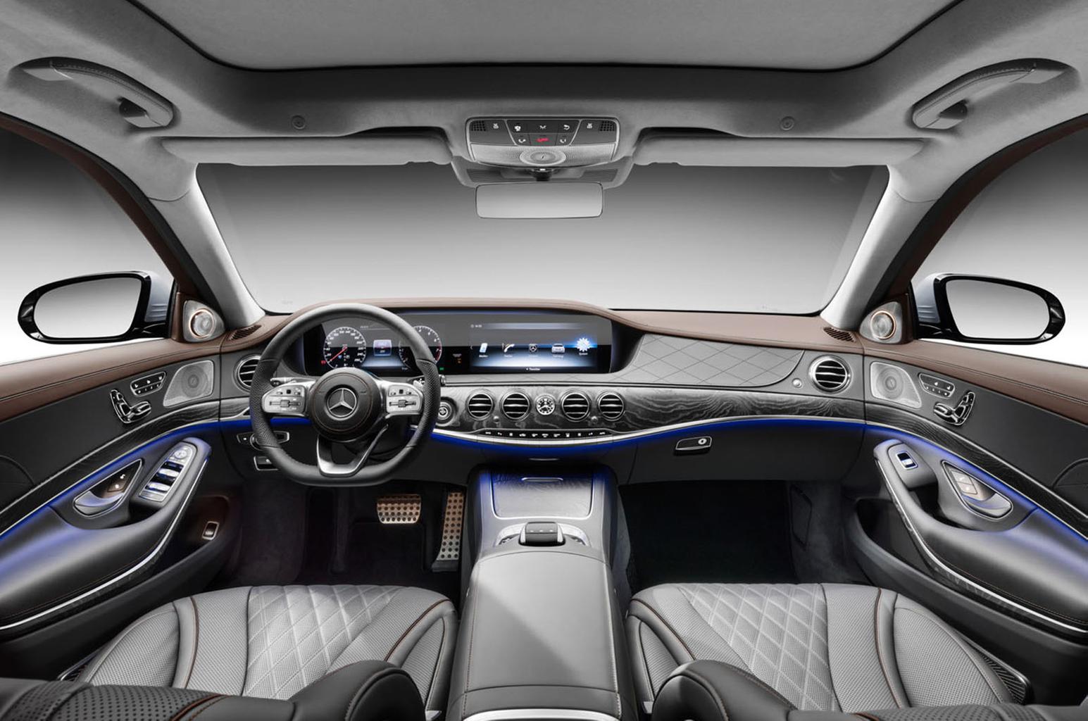 Facelifted Mercedes S-Class unveiled with new self-driving tech Facelifted Mercedes S-Class unveiled with new self-driving tech