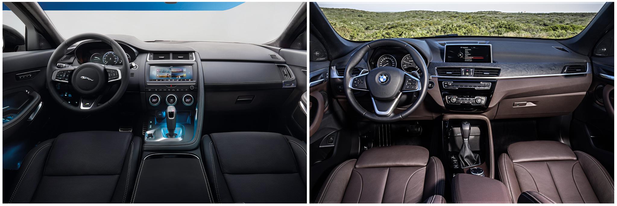 New Jaguar E-Pace vs BMW X1 New Jaguar E-Pace vs BMW X1