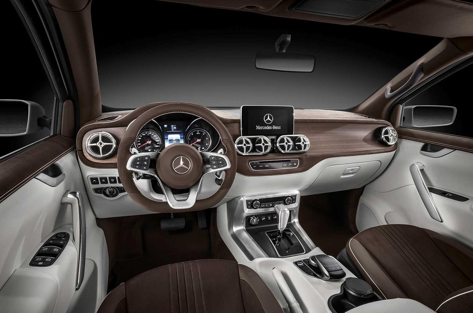 New Mercedes X-Class concept shows new pick-up truck New Mercedes X-Class concept shows new pick-up truck
