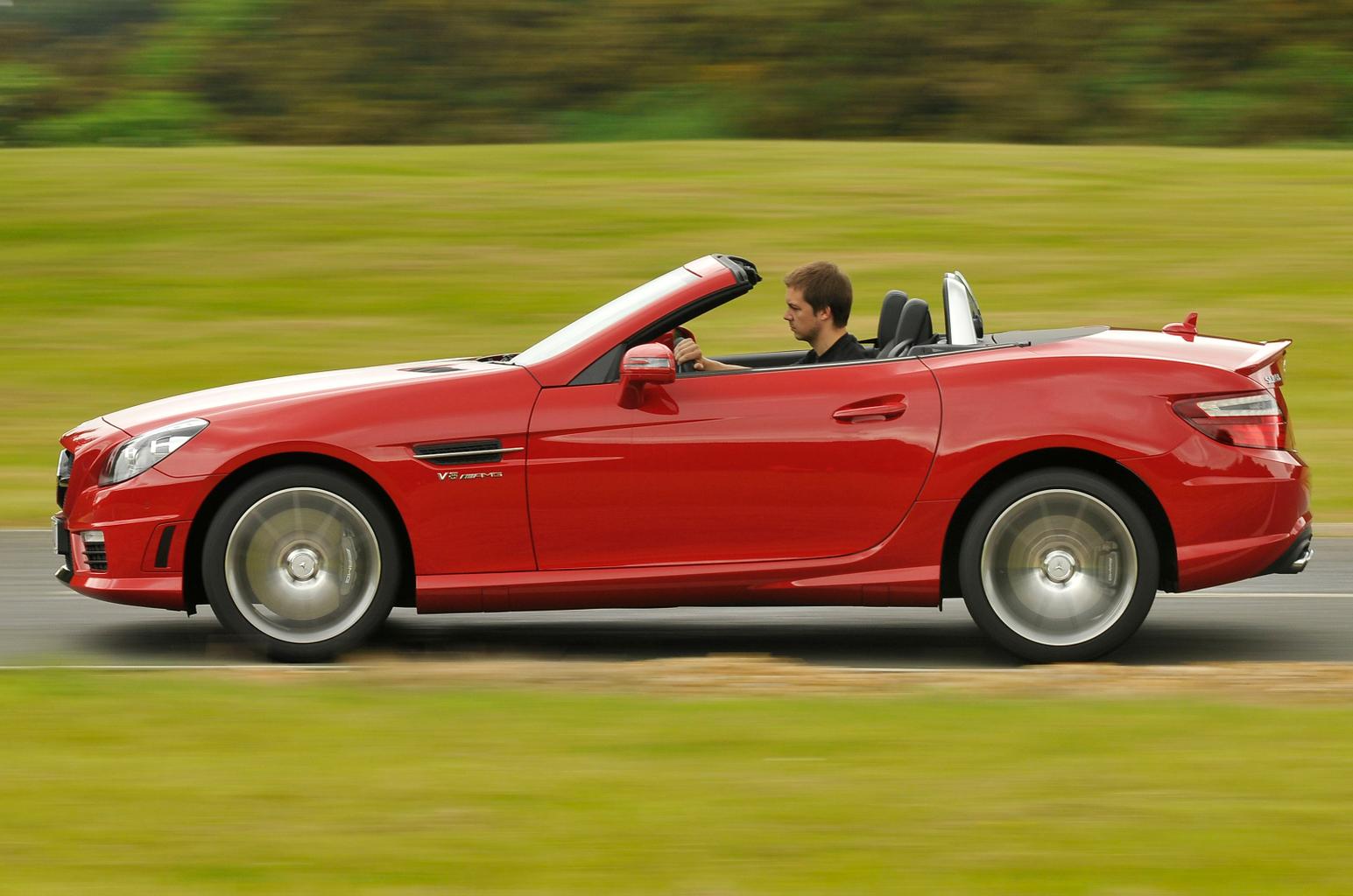 Used sports cars tested: Porsche Boxster vs Mercedes SLK Used sports cars tested: Porsche Boxster vs Mercedes SLK