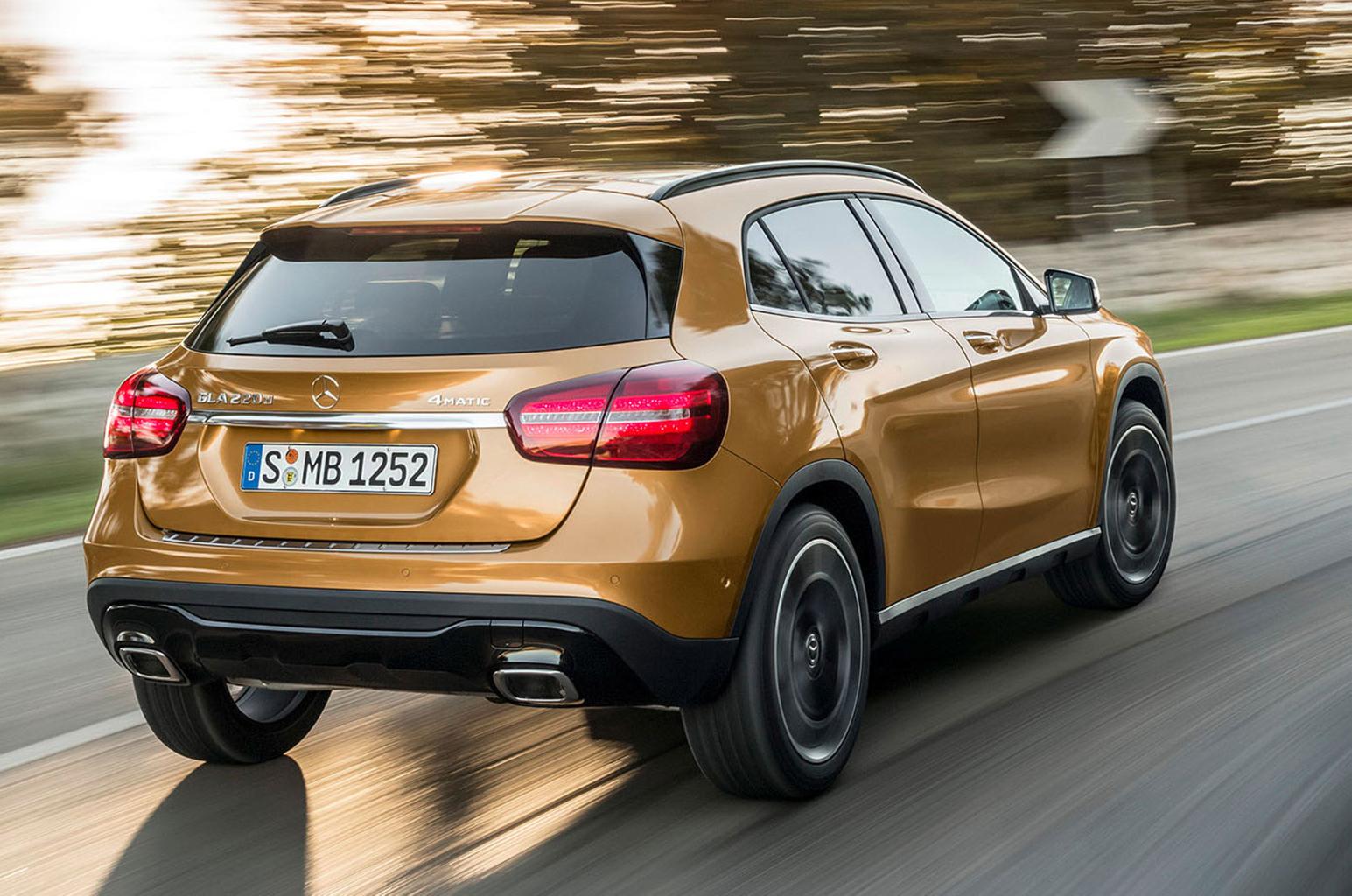 Facelifted Mercedes GLA to go on sale in April Facelifted Mercedes GLA to go on sale in April