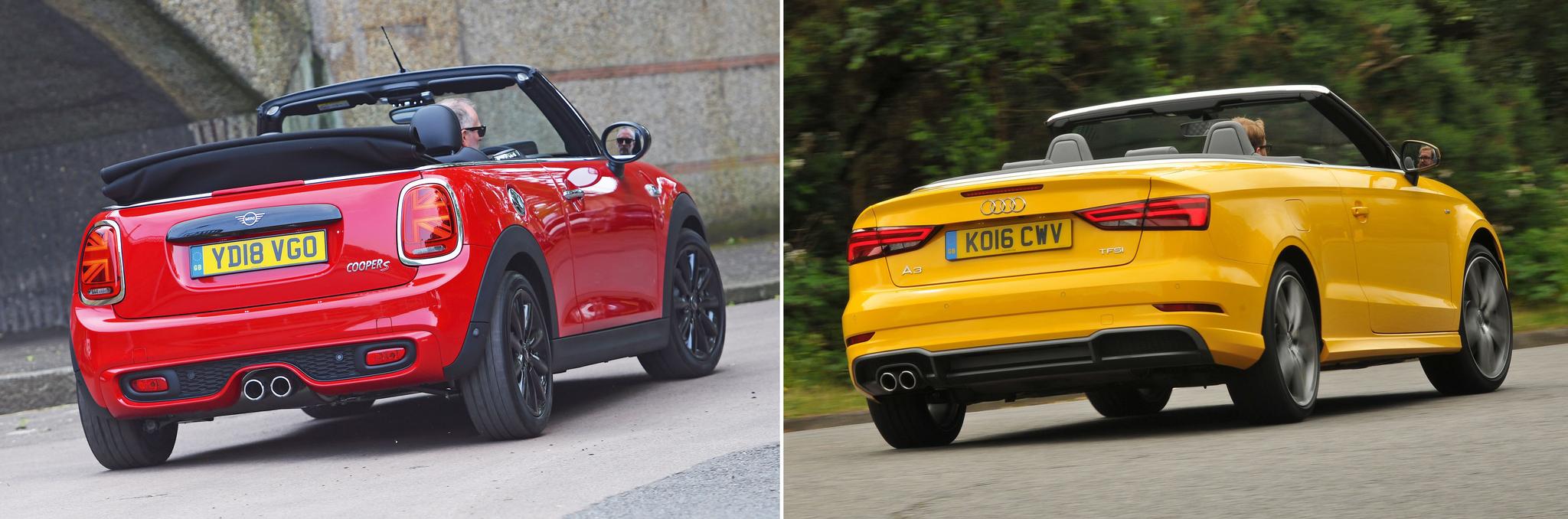 New Mini Convertible vs used Audi A3 Cabriolet: which is best? New Mini Convertible vs used Audi A3 Cabriolet: which is best?