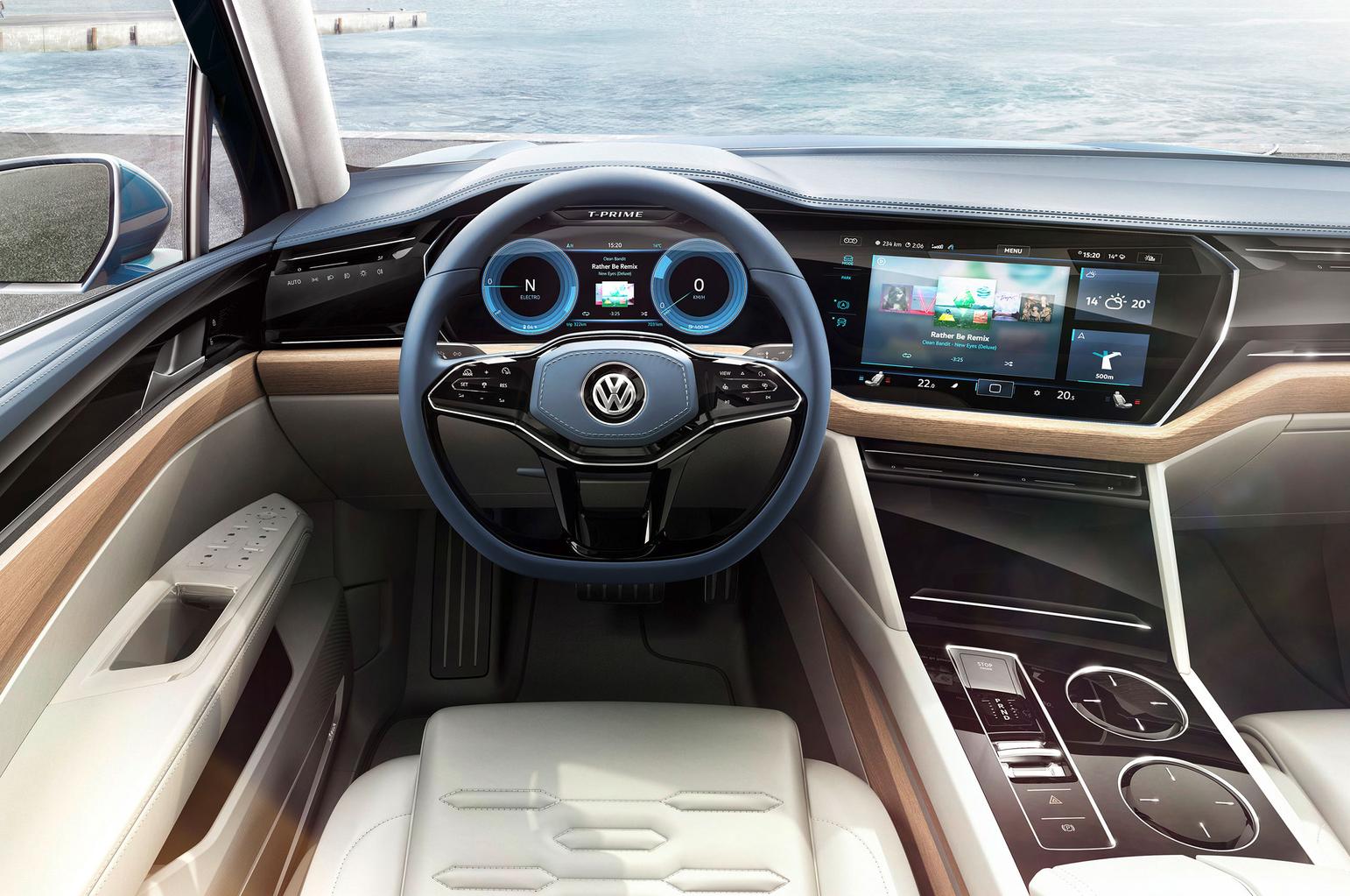 New Volkswagen T-Prime Concept GTE previews next Touareg SUV New Volkswagen T-Prime Concept GTE previews next Touareg SUV