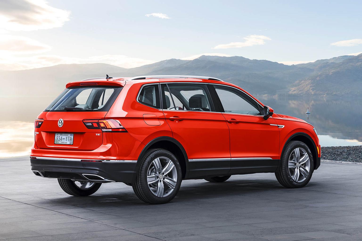 New Volkswagen Tiguan Allspace revealed at Detroit motor show New Volkswagen Tiguan Allspace revealed at Detroit motor show