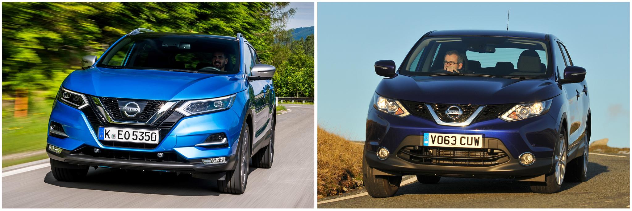 2017 Nissan Qashqai facelift: new vs old compared 2017 Nissan Qashqai facelift: new vs old compared