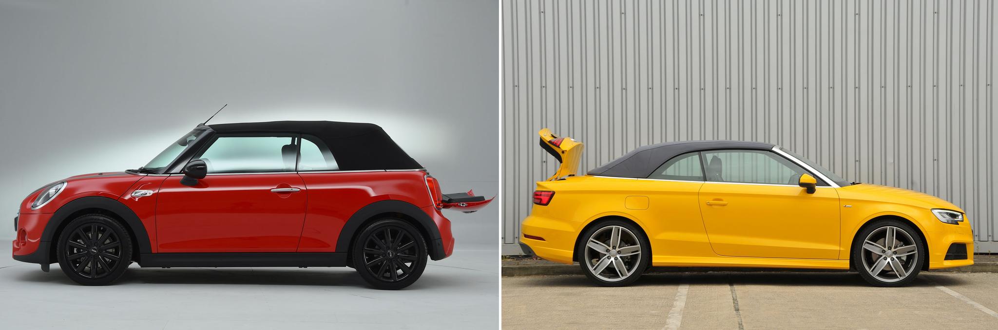 New Mini Convertible vs used Audi A3 Cabriolet: which is best? New Mini Convertible vs used Audi A3 Cabriolet: which is best?