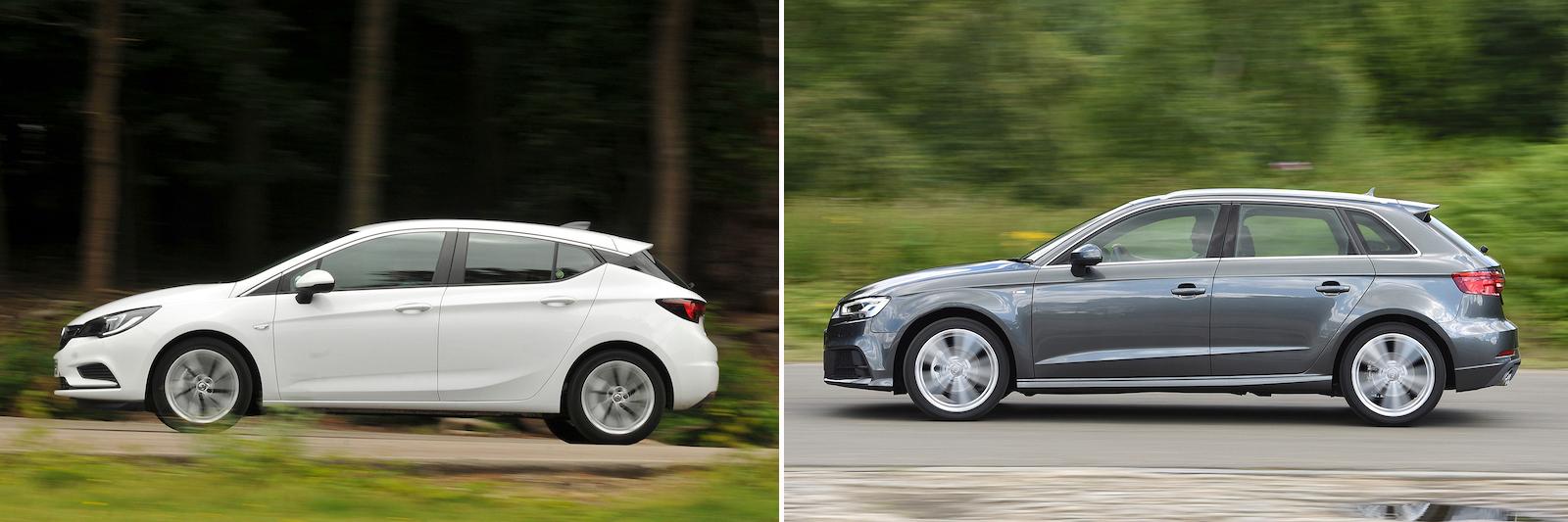 New Vauxhall Astra vs used Audi A3: which is best? New Vauxhall Astra vs used Audi A3: which is best?