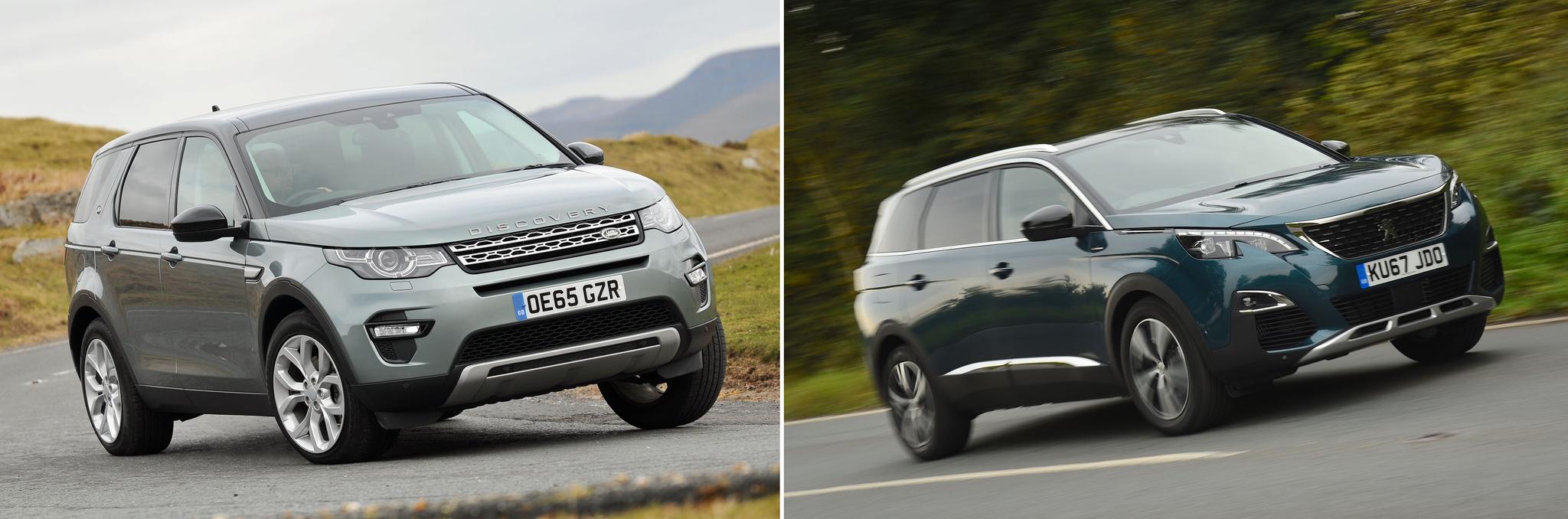 New Peugeot 5008 vs used Land Rover Discovery Sport: which is best? New Peugeot 5008 vs used Land Rover Discovery Sport: which is best?