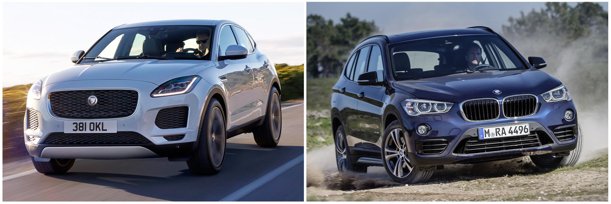 New Jaguar E-Pace vs BMW X1 New Jaguar E-Pace vs BMW X1