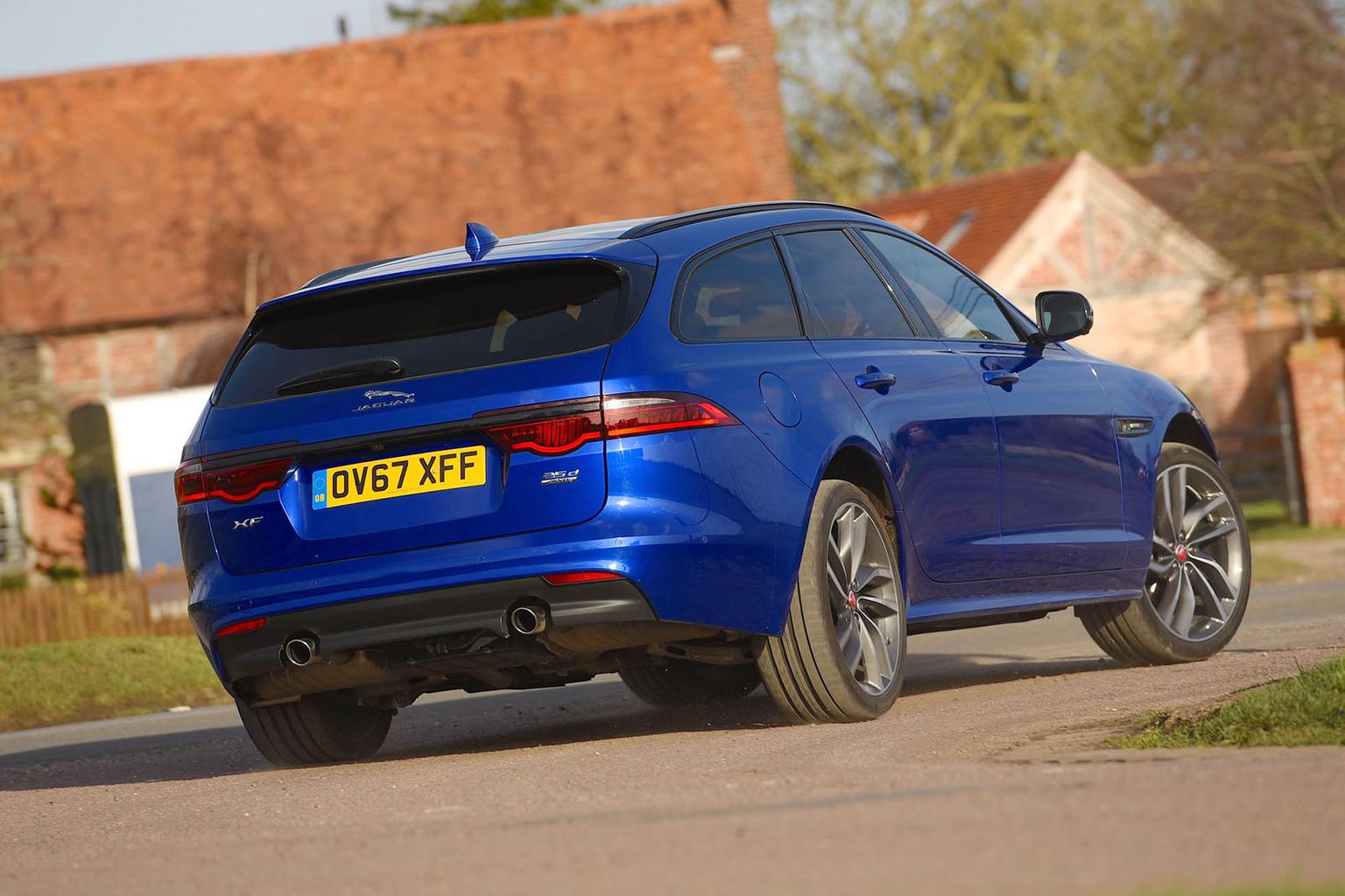 New Jaguar XF Sportbrake vs BMW 5 Series Touring New Jaguar XF Sportbrake vs BMW 5 Series Touring