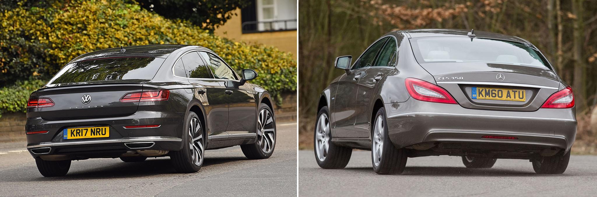 New Volkswagen Arteon vs used Mercedes-Benz CLS: which is best? New Volkswagen Arteon vs used Mercedes-Benz CLS: which is best?