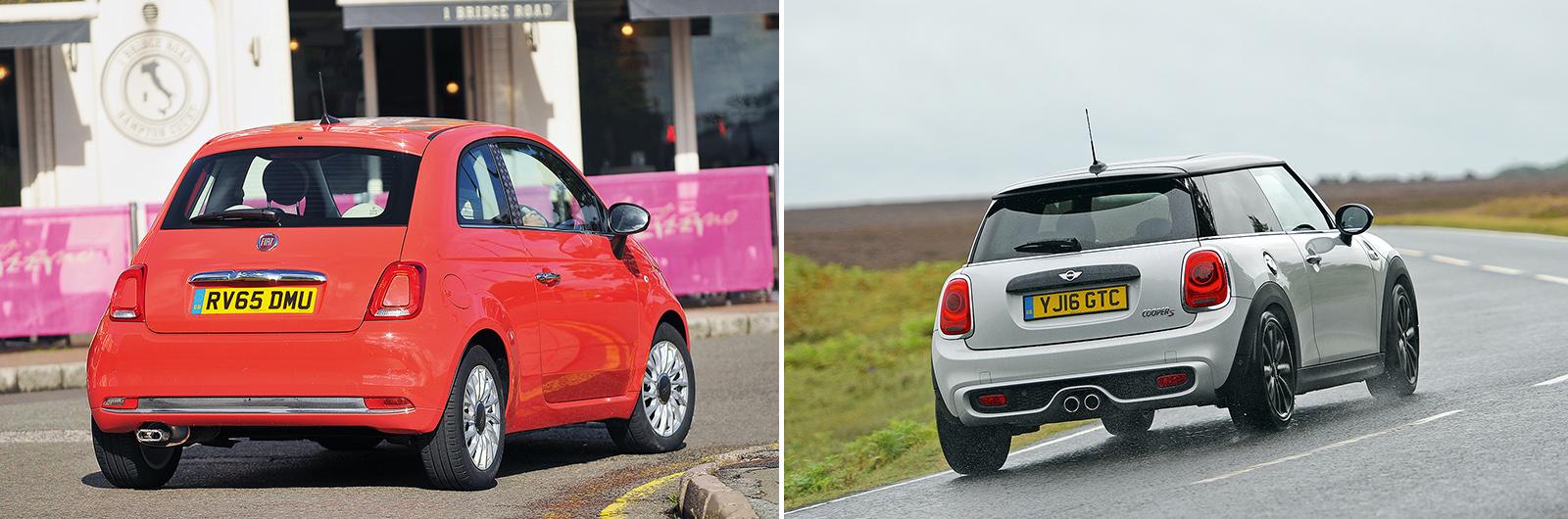 New Fiat 500 vs used Mini Cooper: which is best? New Fiat 500 vs used Mini Cooper: which is best?
