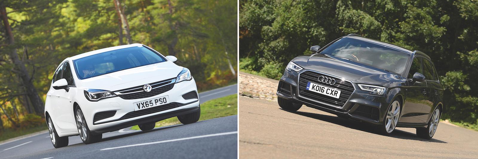 New Vauxhall Astra vs used Audi A3: which is best? New Vauxhall Astra vs used Audi A3: which is best?