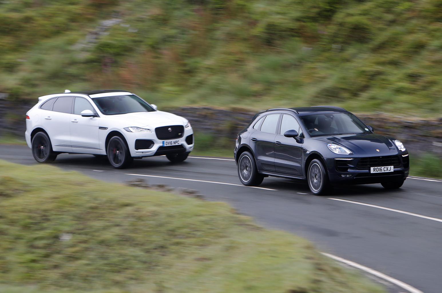 Jaguar F-Pace vs Porsche Macan Jaguar F-Pace vs Porsche Macan