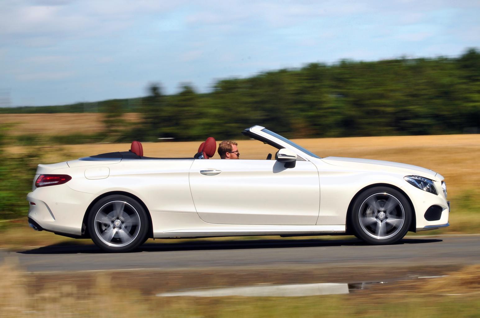 New Range Rover Evoque Convertible vs Mercedes C-Class Cabriolet New Range Rover Evoque Convertible vs Mercedes C-Class Cabriolet