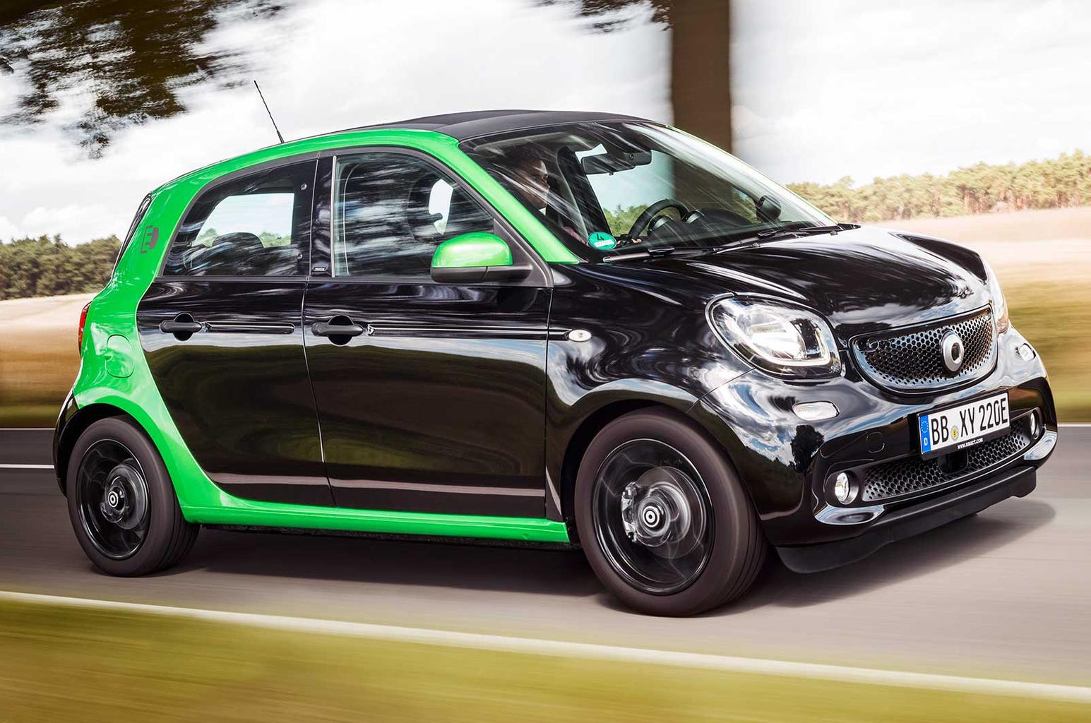 Electric Smart Fortwo and Forfour revealed Electric Smart Fortwo and Forfour revealed