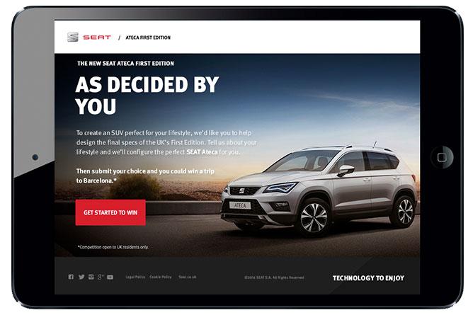 Promoted: SEAT Ateca - your chance to shape the first UK edition Promoted: SEAT Ateca - your chance to shape the first UK edition