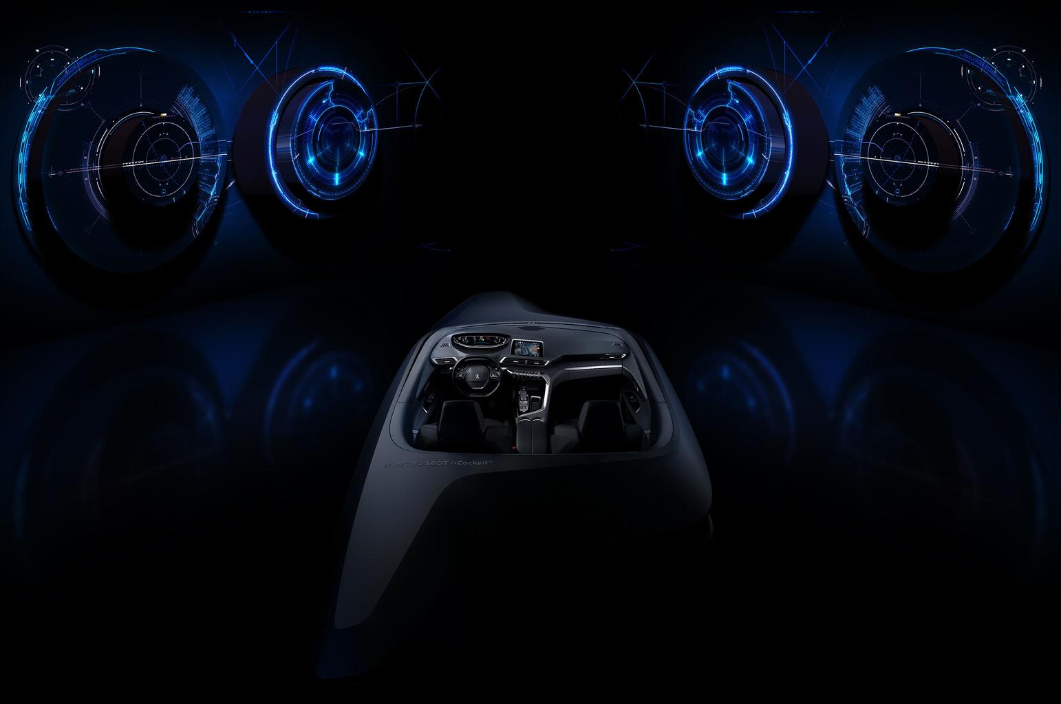 Peugeot shows off future cabin design Peugeot shows off future cabin design
