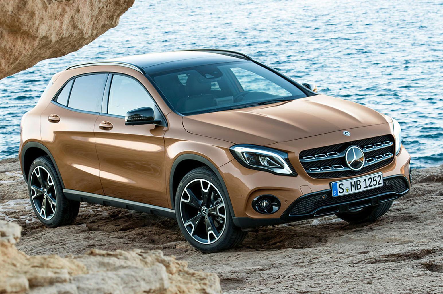 Facelifted Mercedes GLA to go on sale in April Facelifted Mercedes GLA to go on sale in April