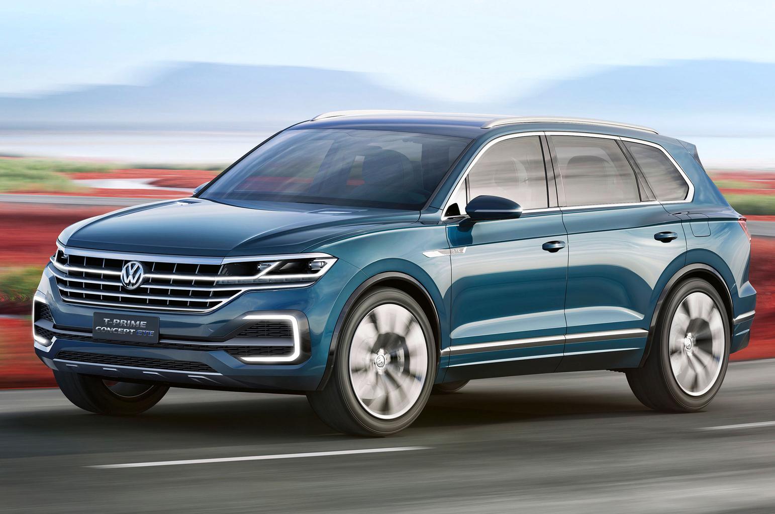 New Volkswagen T-Prime Concept GTE previews next Touareg SUV New Volkswagen T-Prime Concept GTE previews next Touareg SUV