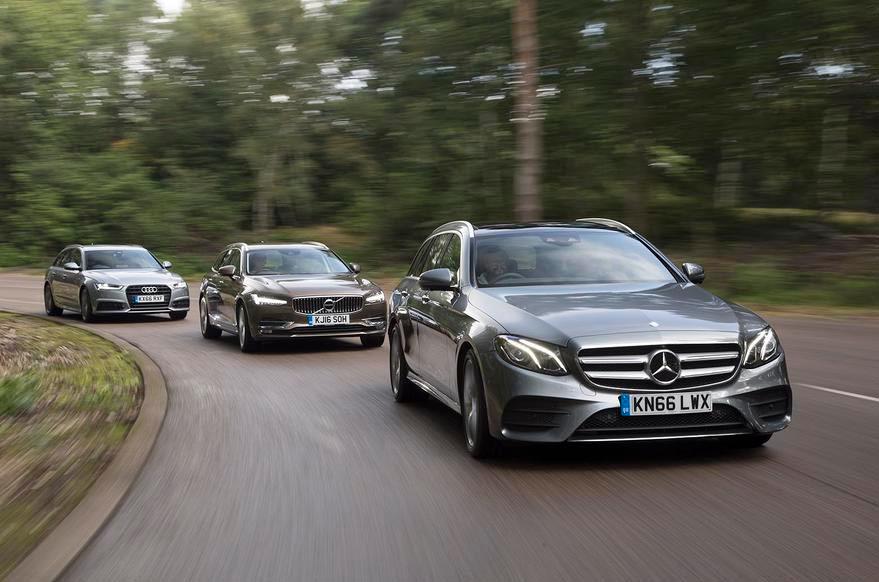 Audi A6 Avant vs Mercedes E-Class Estate vs Volvo V90 Audi A6 Avant vs Mercedes E-Class Estate vs Volvo V90