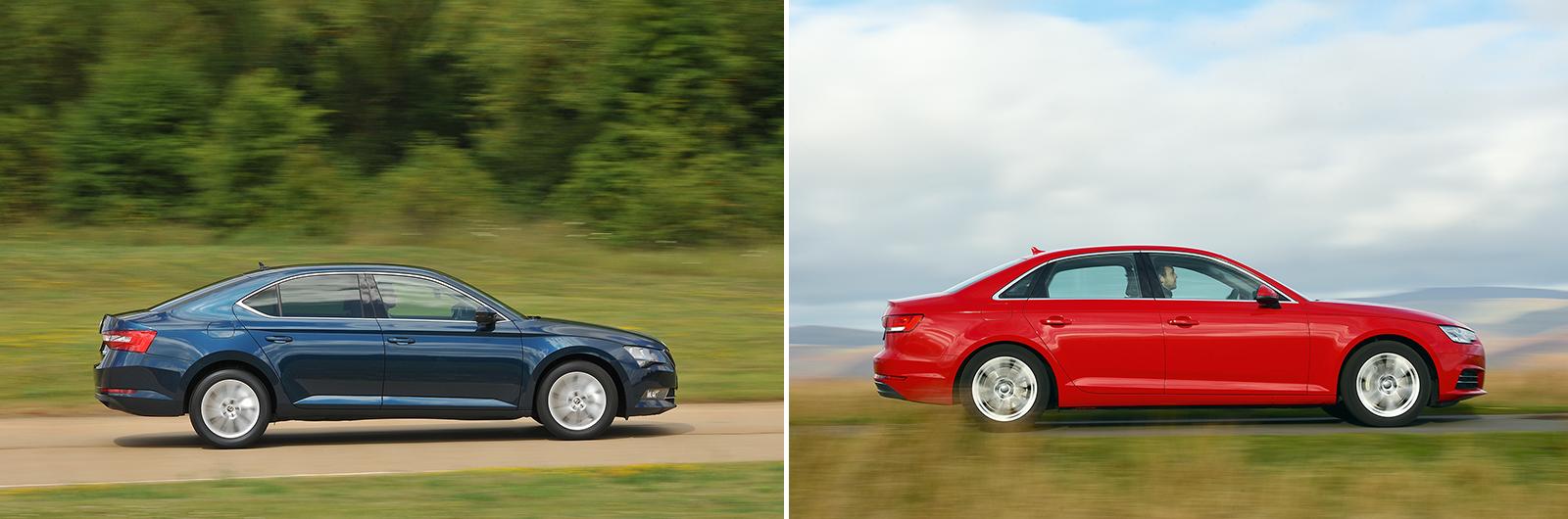 New Skoda Superb vs used Audi A4: which is best? New Skoda Superb vs used Audi A4: which is best?