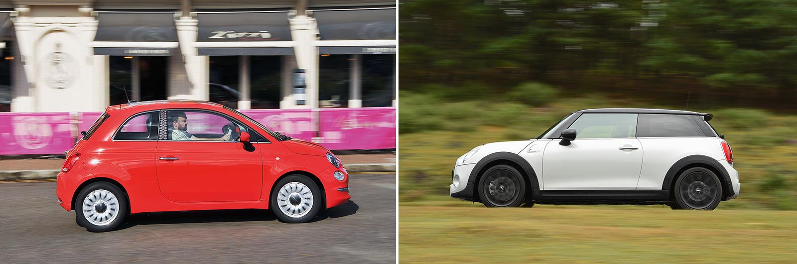 New Fiat 500 vs used Mini Cooper: which is best? New Fiat 500 vs used Mini Cooper: which is best?