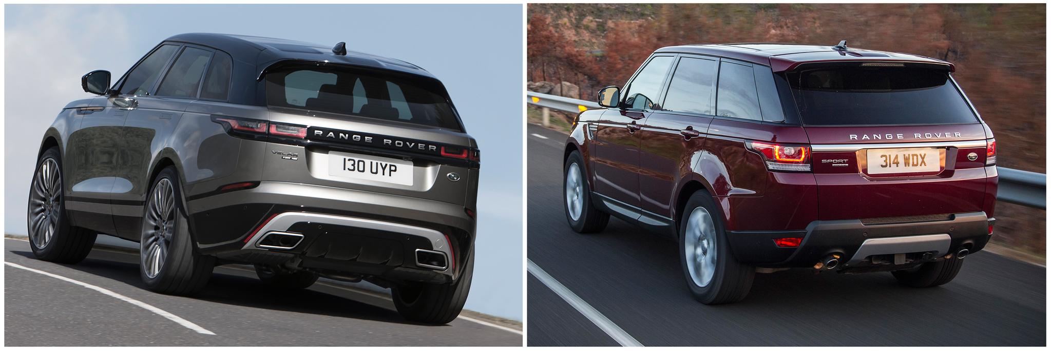 New Range Rover Velar vs Range Rover Sport New Range Rover Velar vs Range Rover Sport