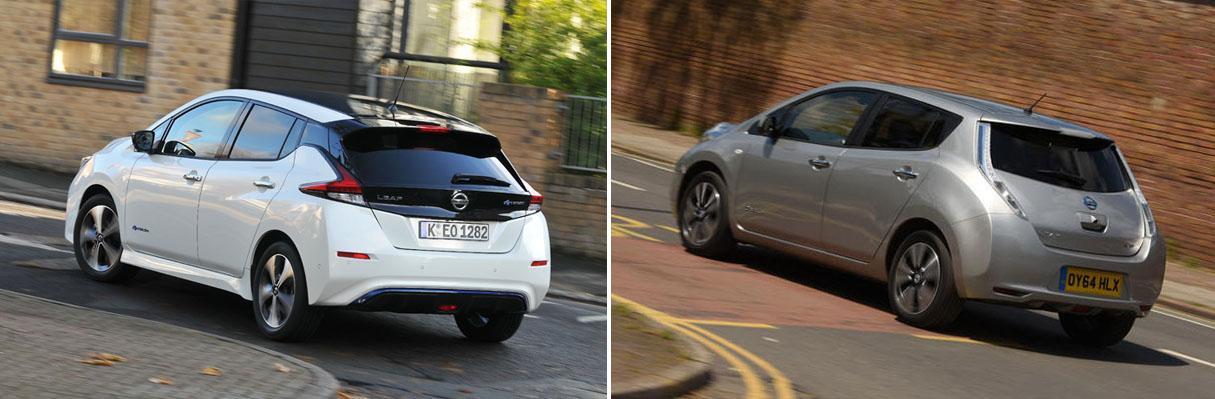 Nissan Leaf: new vs old compared Nissan Leaf: new vs old compared