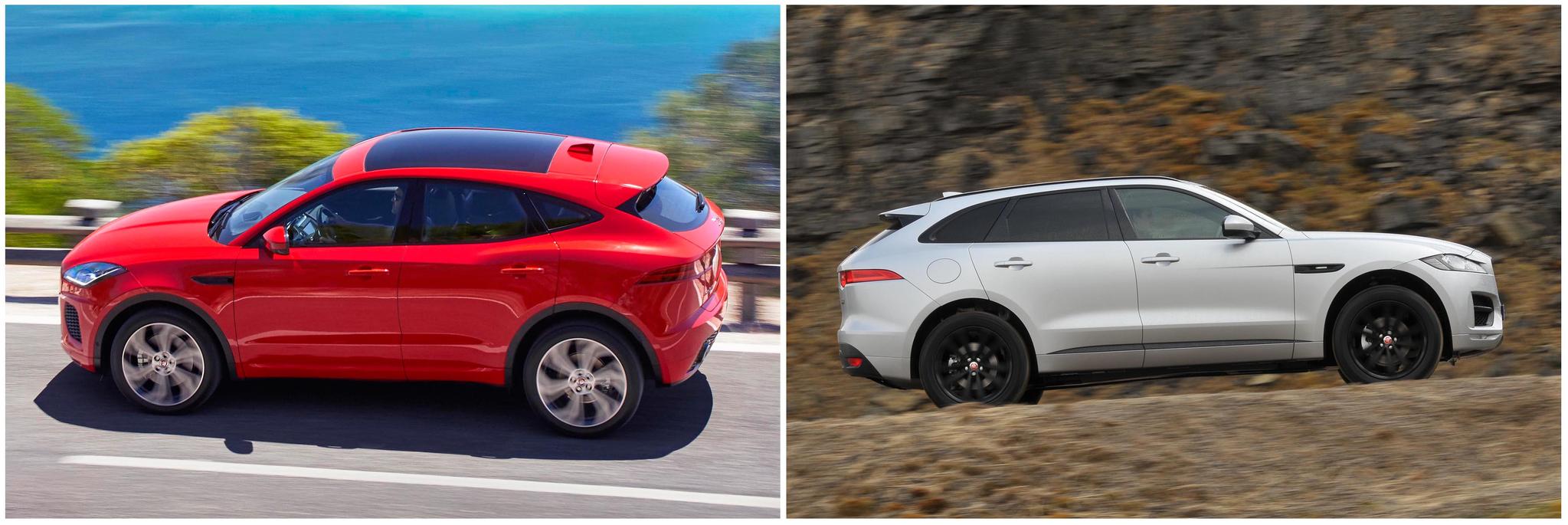 New Jaguar E-Pace vs Jaguar F-Pace New Jaguar E-Pace vs Jaguar F-Pace