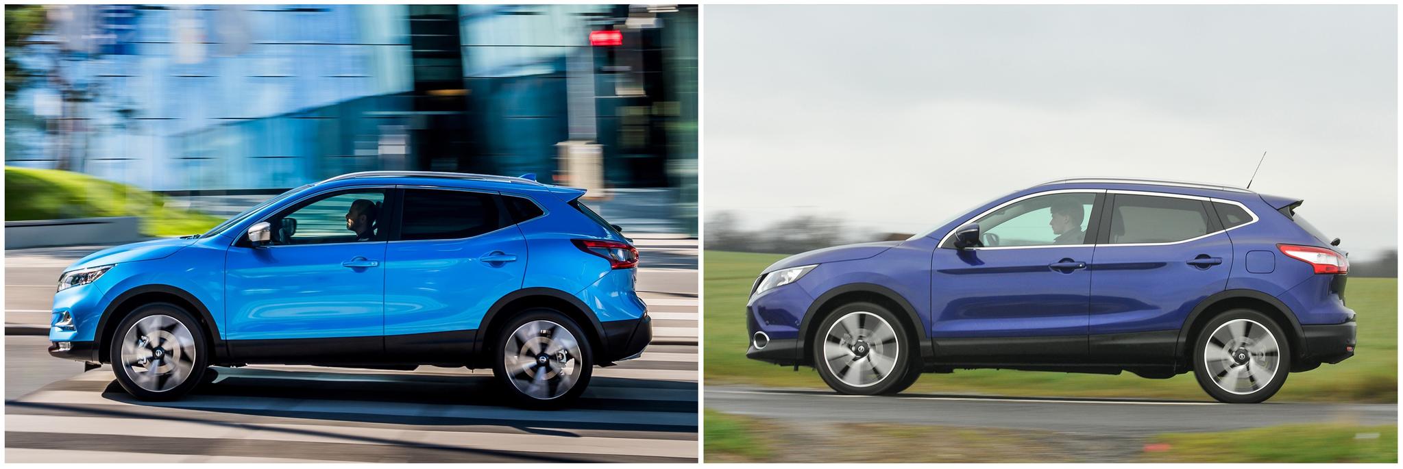 2017 Nissan Qashqai facelift: new vs old compared 2017 Nissan Qashqai facelift: new vs old compared