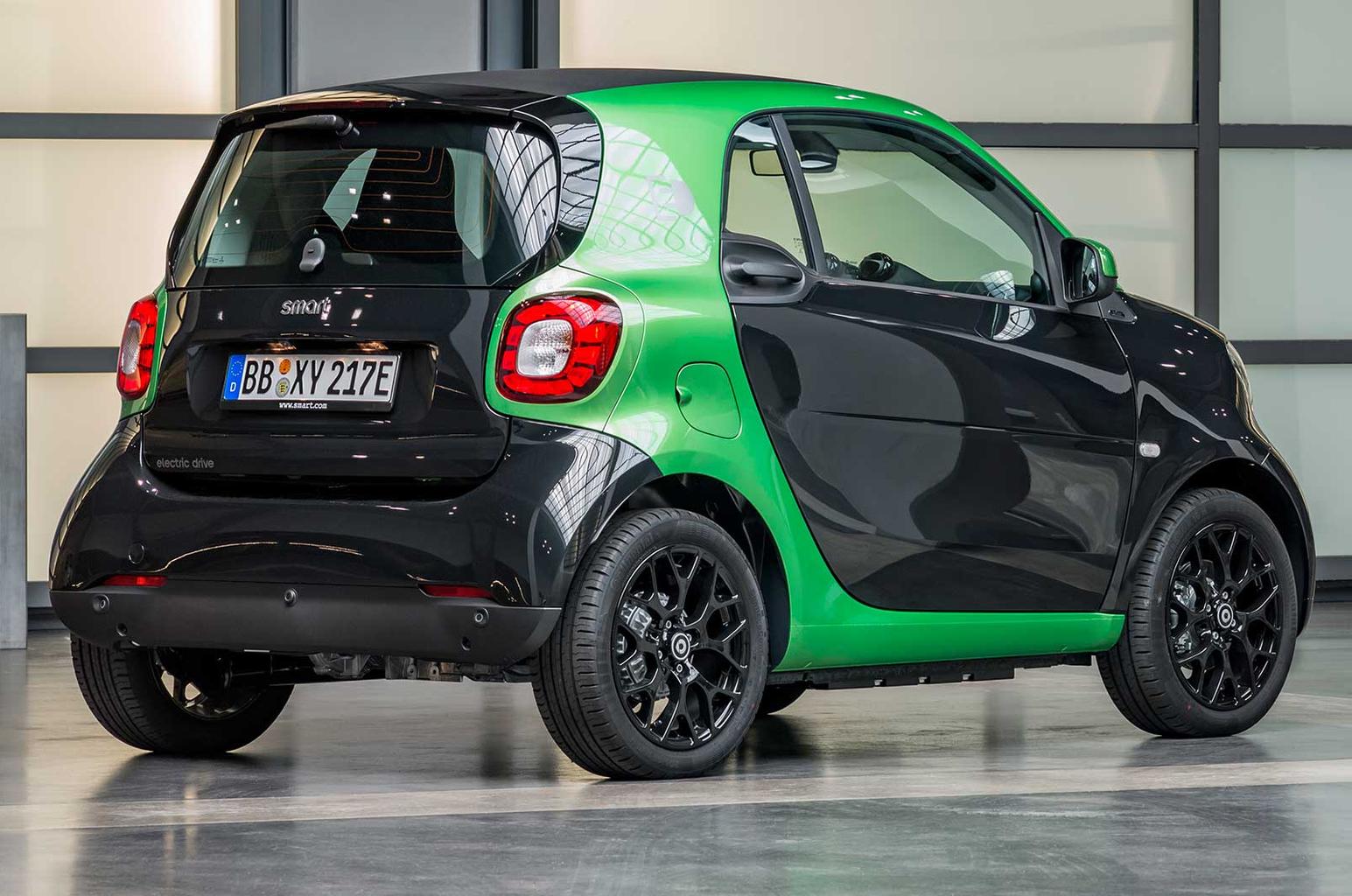 Electric Smart Fortwo and Forfour revealed Electric Smart Fortwo and Forfour revealed