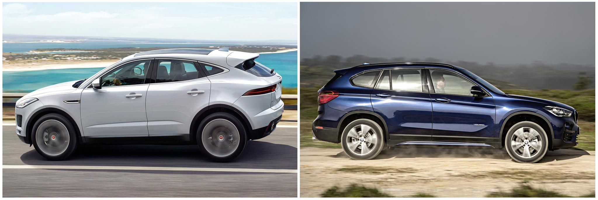 New Jaguar E-Pace vs BMW X1 New Jaguar E-Pace vs BMW X1
