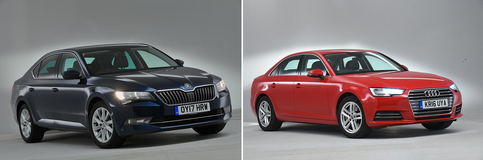 New Skoda Superb vs used Audi A4: which is best? New Skoda Superb vs used Audi A4: which is best?