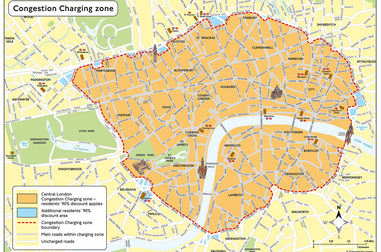 London Congestion Charge fines rise to £160 London Congestion Charge fines rise to £160