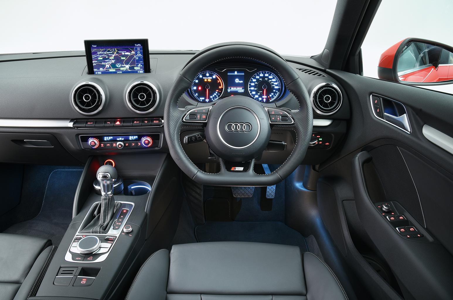 Audi A3 Sportback vs BMW 1 Series vs Infiniti Q30: What are they like inside? Audi A3 Sportback vs BMW 1 Series vs Infiniti Q30: What are they like inside?