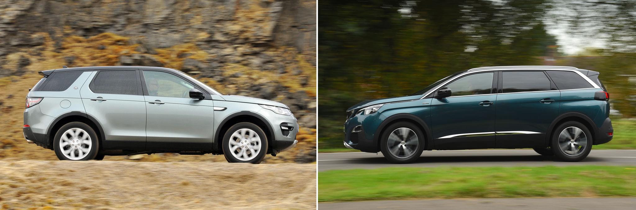 New Peugeot 5008 vs used Land Rover Discovery Sport: which is best? New Peugeot 5008 vs used Land Rover Discovery Sport: which is best?