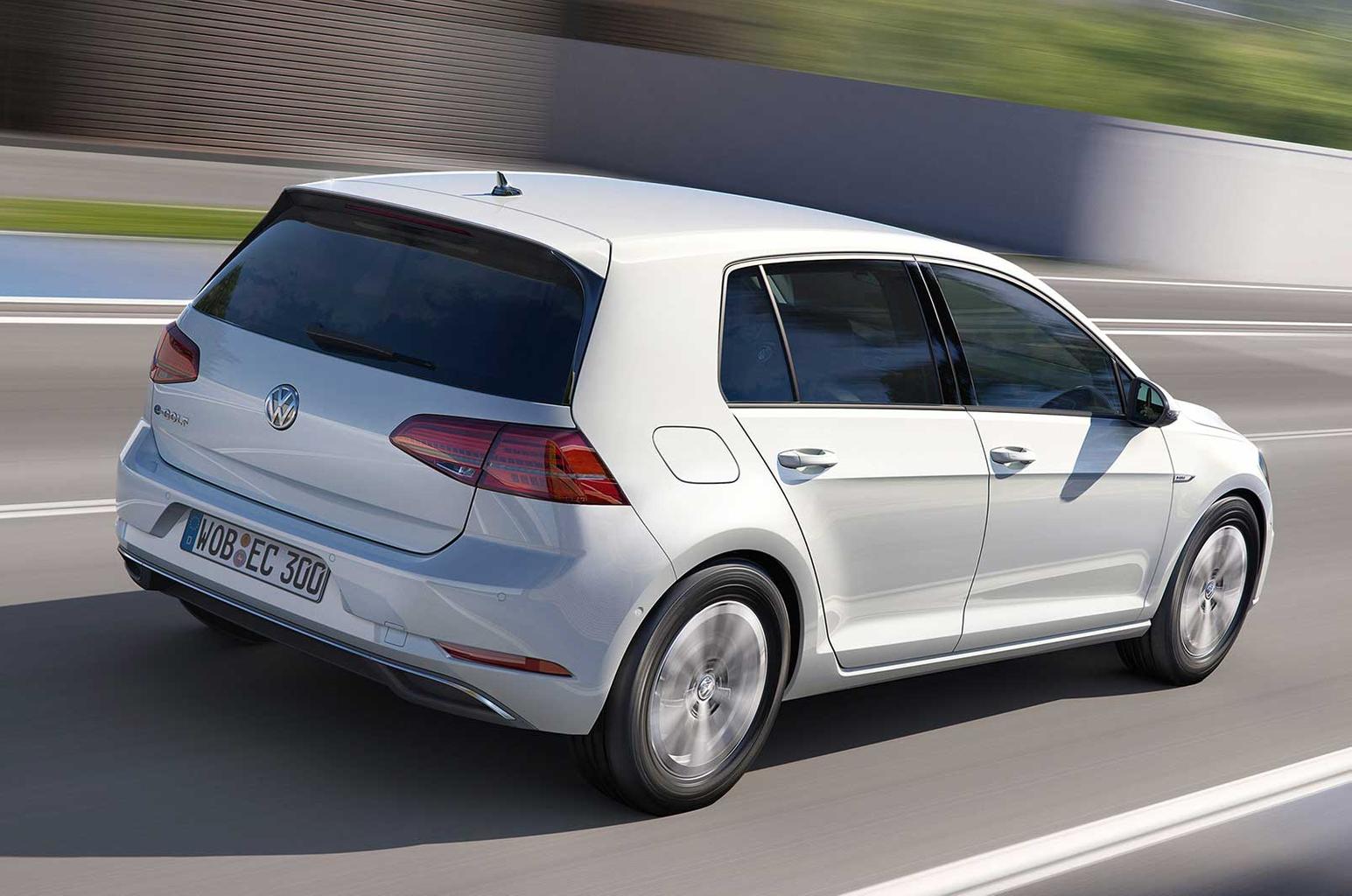 Facelifted Volkswagen e-Golf gets more range Facelifted Volkswagen e-Golf gets more range