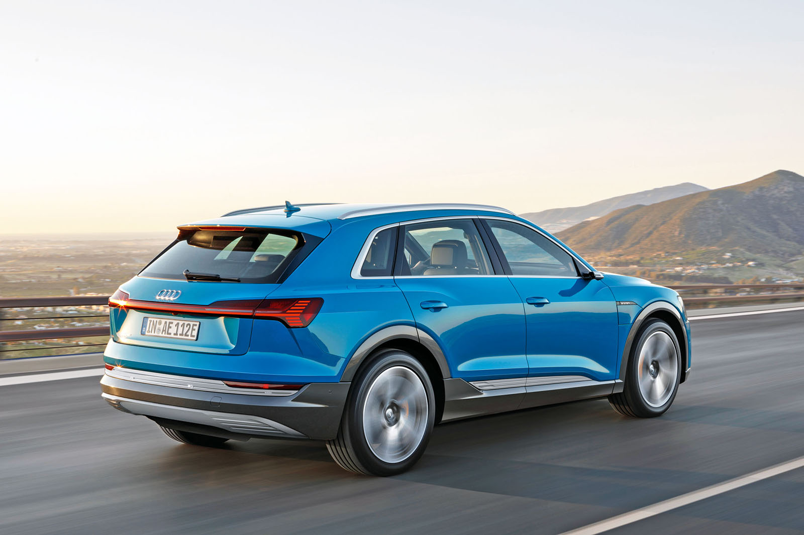 Audi E-tron rear Audi E-tron rear