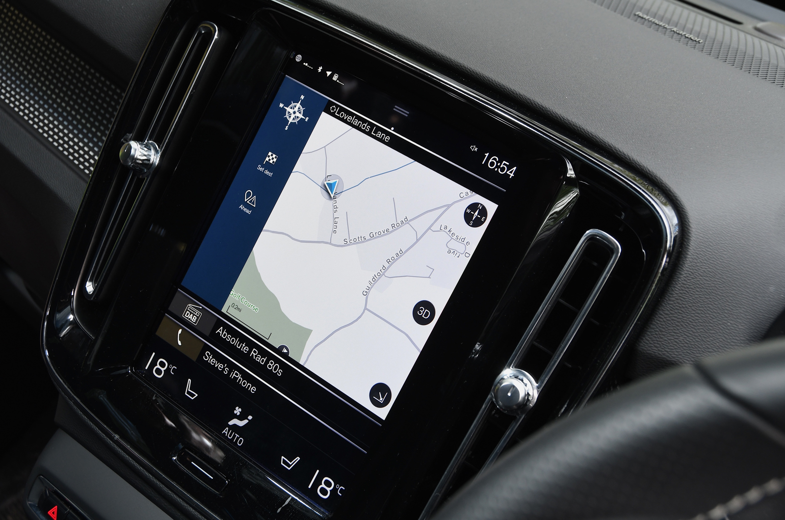 Long-term Volvo XC40 touchscreen Long-term Volvo XC40 touchscreen