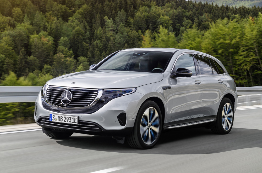 Mercedes EQC front Mercedes EQC front
