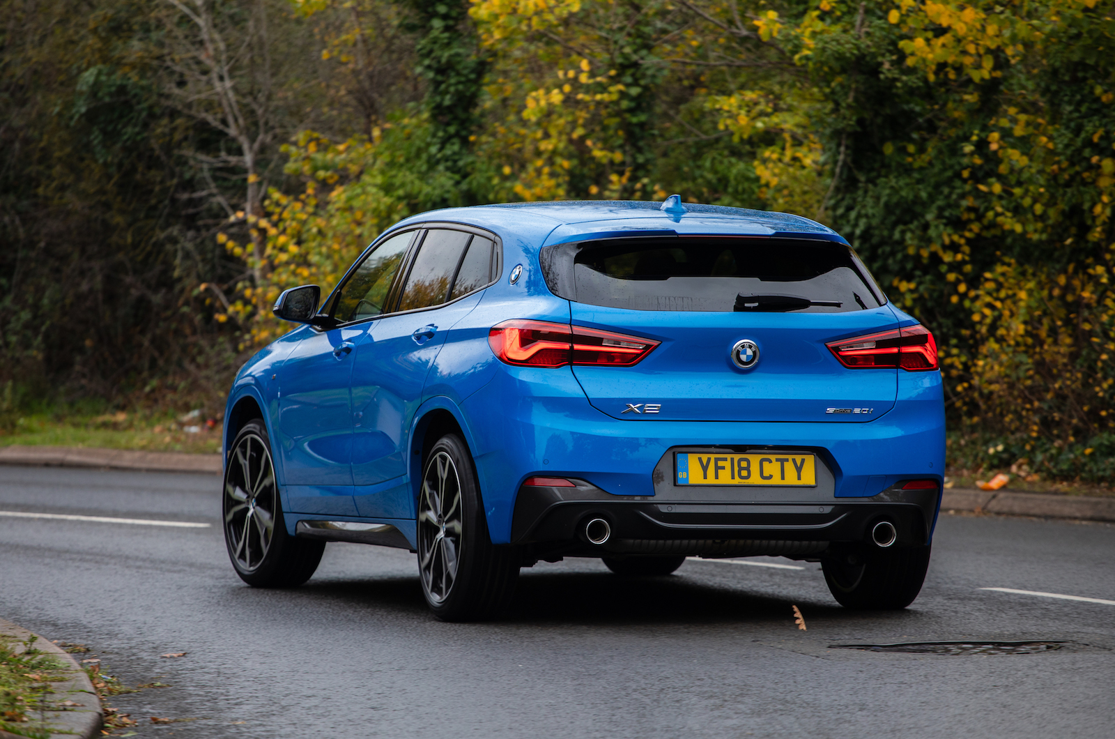 2018 BMW X2 20i rear 2018 BMW X2 20i rear