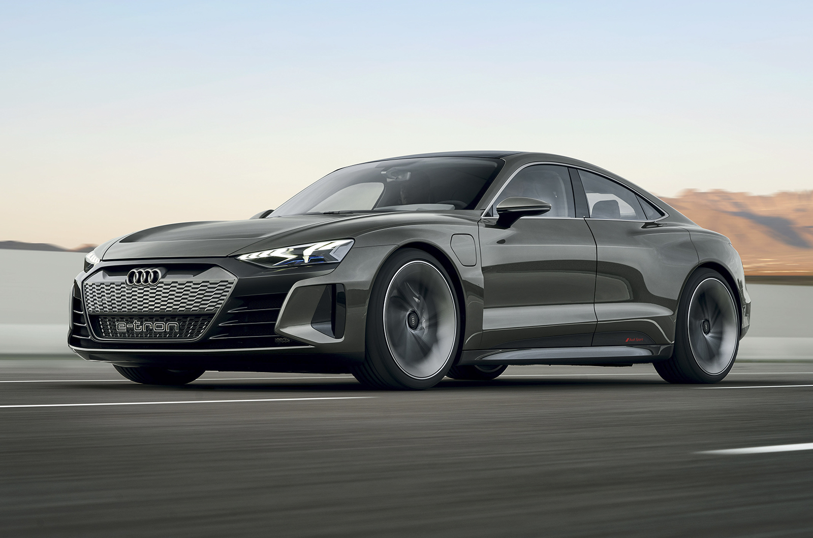 Audi Debuts Tesla Rival With 590-Horsepower Electric E-Tron GT Concept